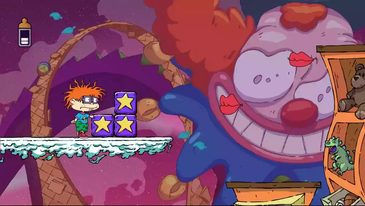 Review Rugrats Adventures in Gameland Chuckie Level Design