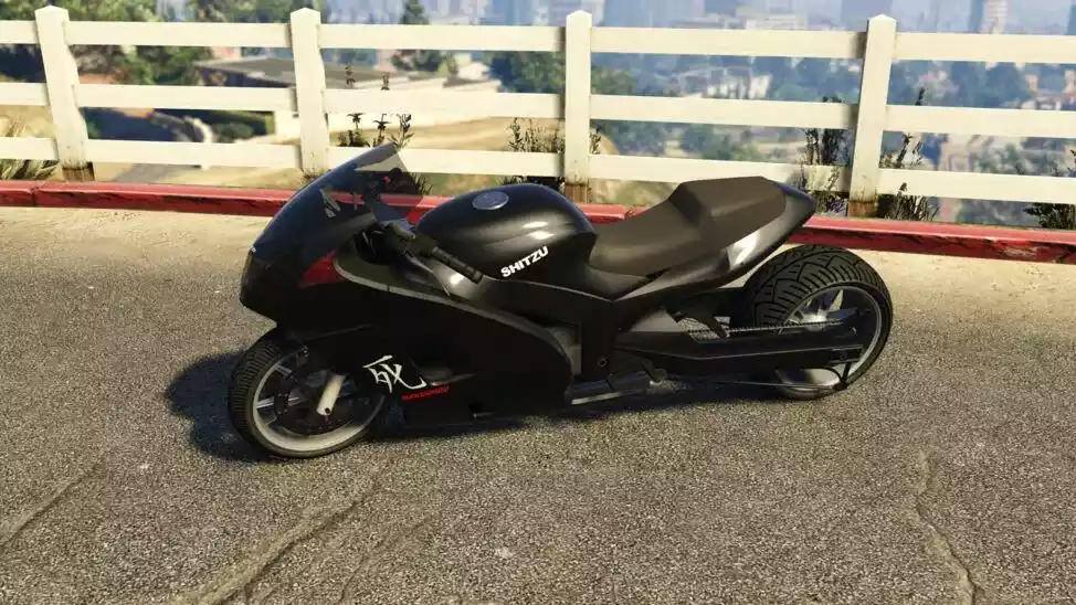 Shitzu Hakuchou Drag Bike Moto GTA 5 Online