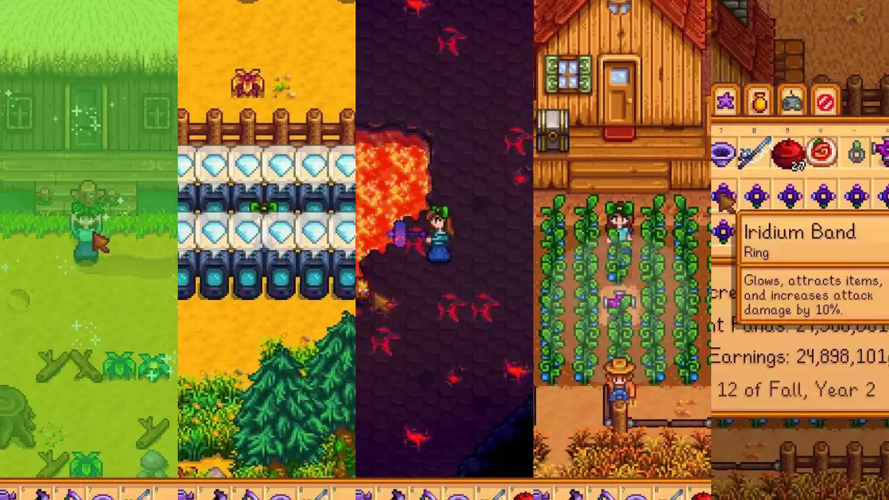 Stardew Valley Melhores Itens do jogo