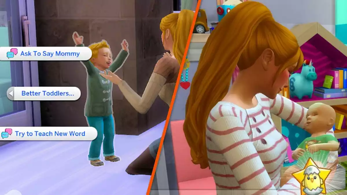 The Sims 4 Mod Better Babies & Toddlers