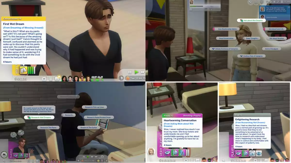 The Sims 4 Mod Dreams and Nightmares