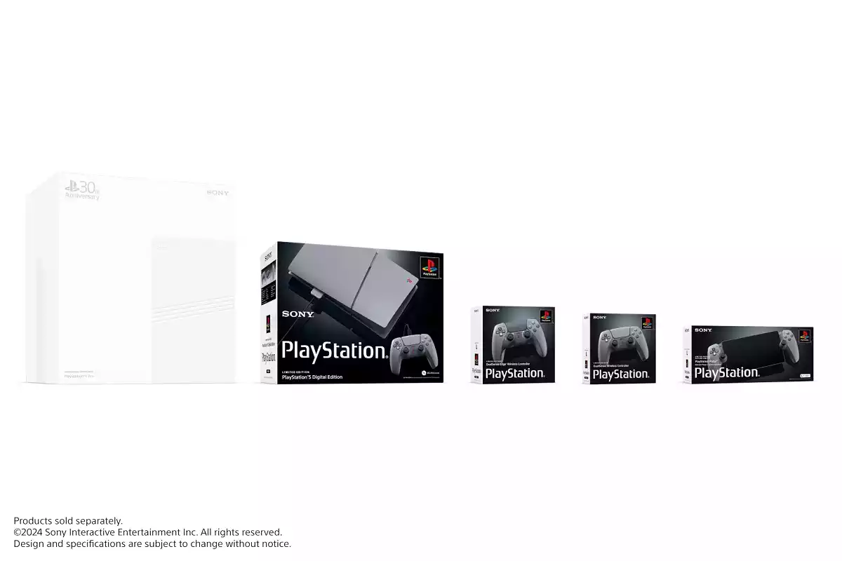 caixa modelos PlayStation 30th Anniversary Collection PS5