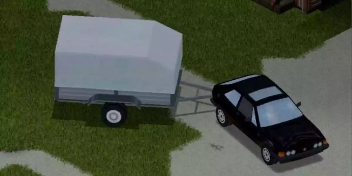 project zomboid attach a trailer to a vehicle