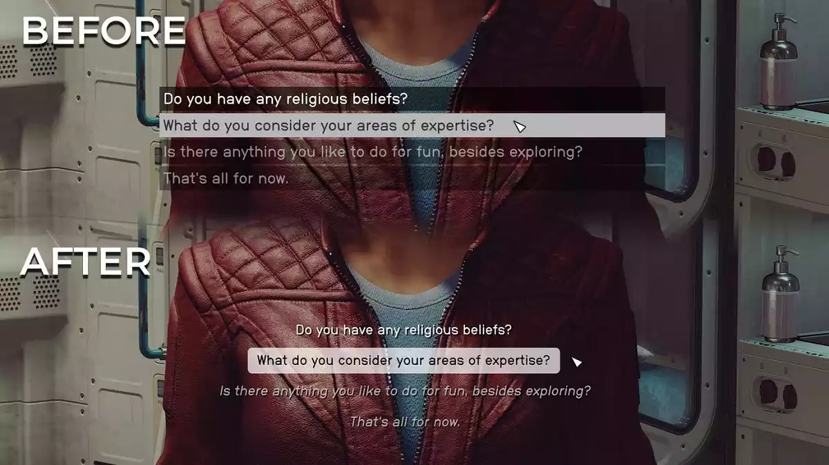 starfield mod enhanced dialogue interface