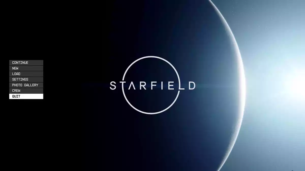 starfield mod quick and clean main menu