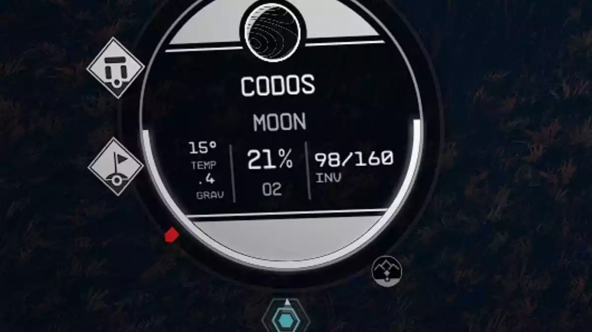 starfield mod scanner encumberance display