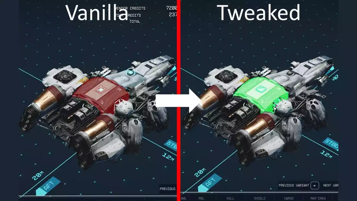 starfield mod ship builder tolerance tweaks