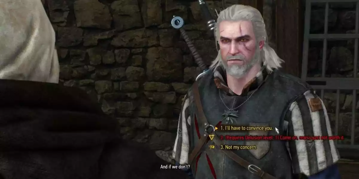 the witcher 3 delírio falha