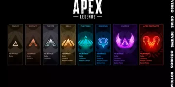 Apex Legends guia completo classificações