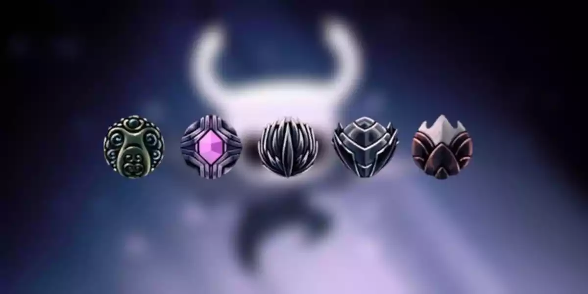 Cavaleiro Caracol Amuletos Hollow Knight