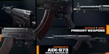 CoD Black Ops 6 Melhor Loadout da AEK 973