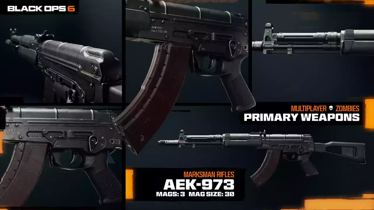 CoD Black Ops 6 Melhor Loadout da AEK 973