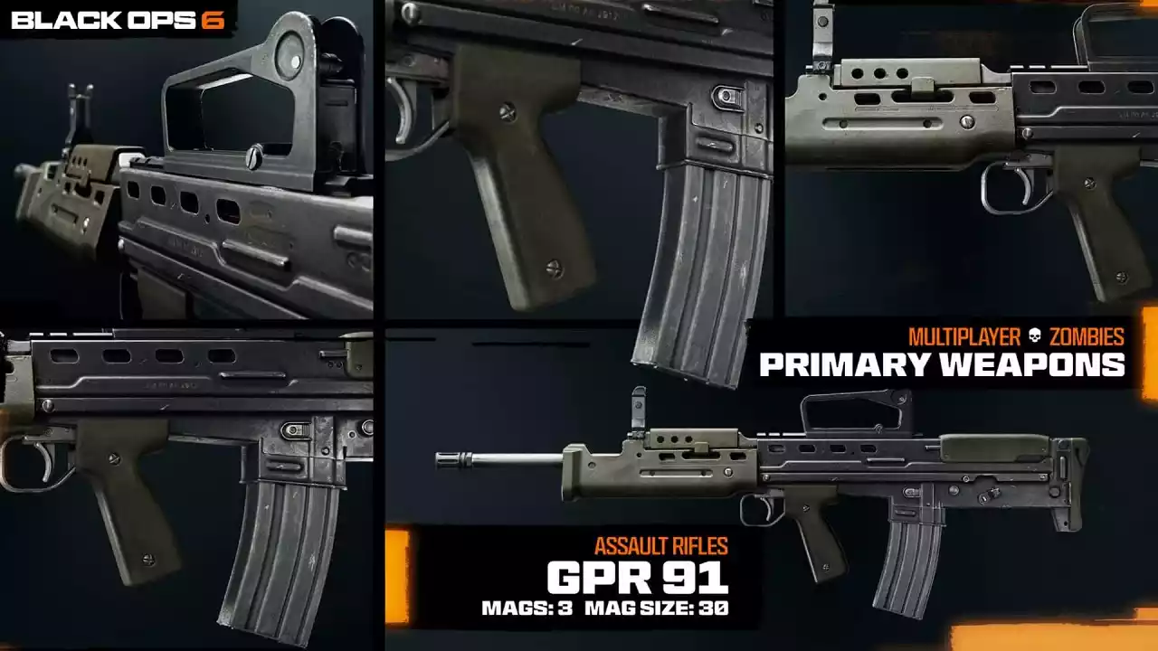 CoD Black Ops 6 Melhor Loadout da GPR 91