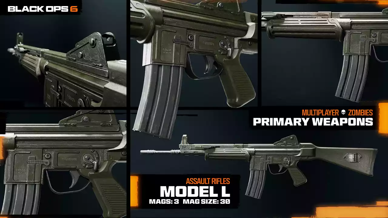 CoD Black Ops 6 Melhor Loadout da Model L
