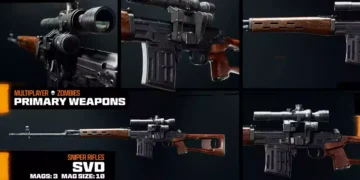 CoD Black Ops 6 Melhor Loadout da SVD