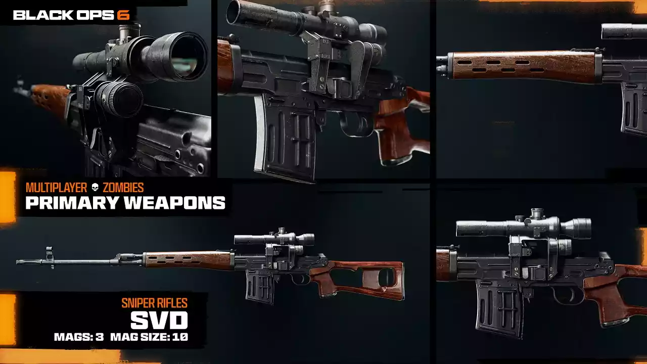 CoD Black Ops 6 Melhor Loadout da SVD