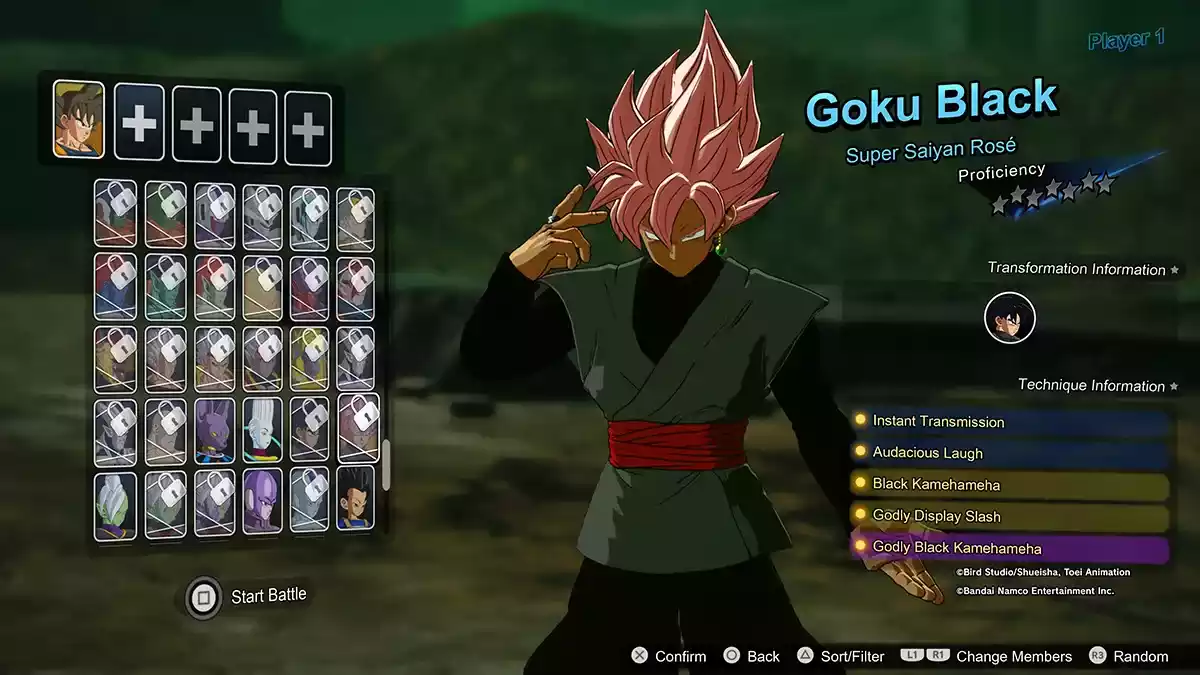 Como Desbloquear Goku Black em Dragon Ball Sparking Zero