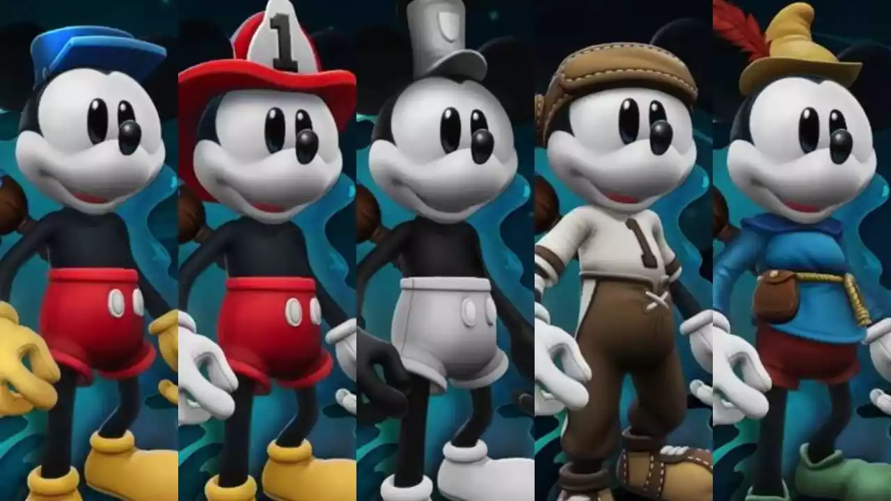 Disney Epic Mickey Rebrushed Como Desbloquear Todos os Trajes