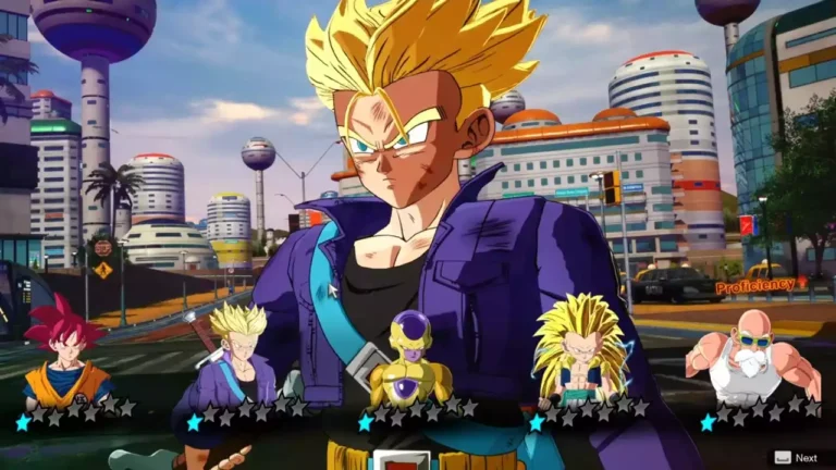 Dragon Ball Sparking Zero Como aumentar a Proficiência do personagem mais rápido