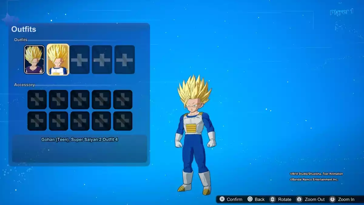 Editar roupas, emotes e música de fundo Dragon Ball Sparking Zero