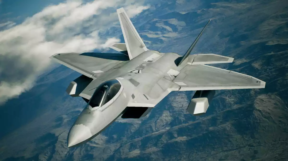 F 22A Raptor Aeronaves Ace Combat 7