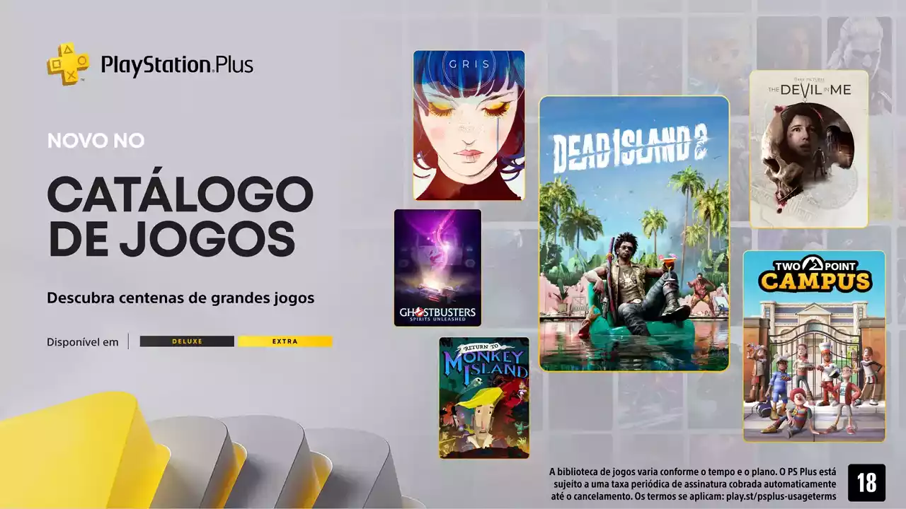 PS Plus Extra e Deluxe Confira o Catálogo de Jogos de Outubro de 2024
