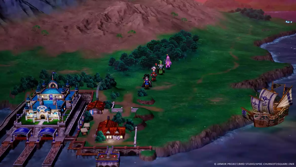 Preview Dragon Quest III HD 2D Remake Mapa