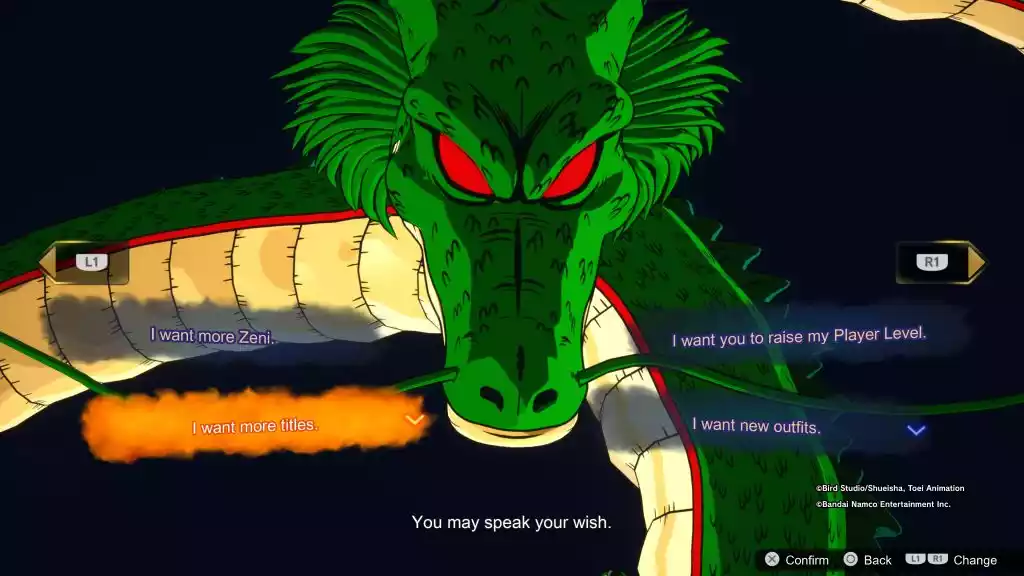 Shenlong Ball Sparking Zero