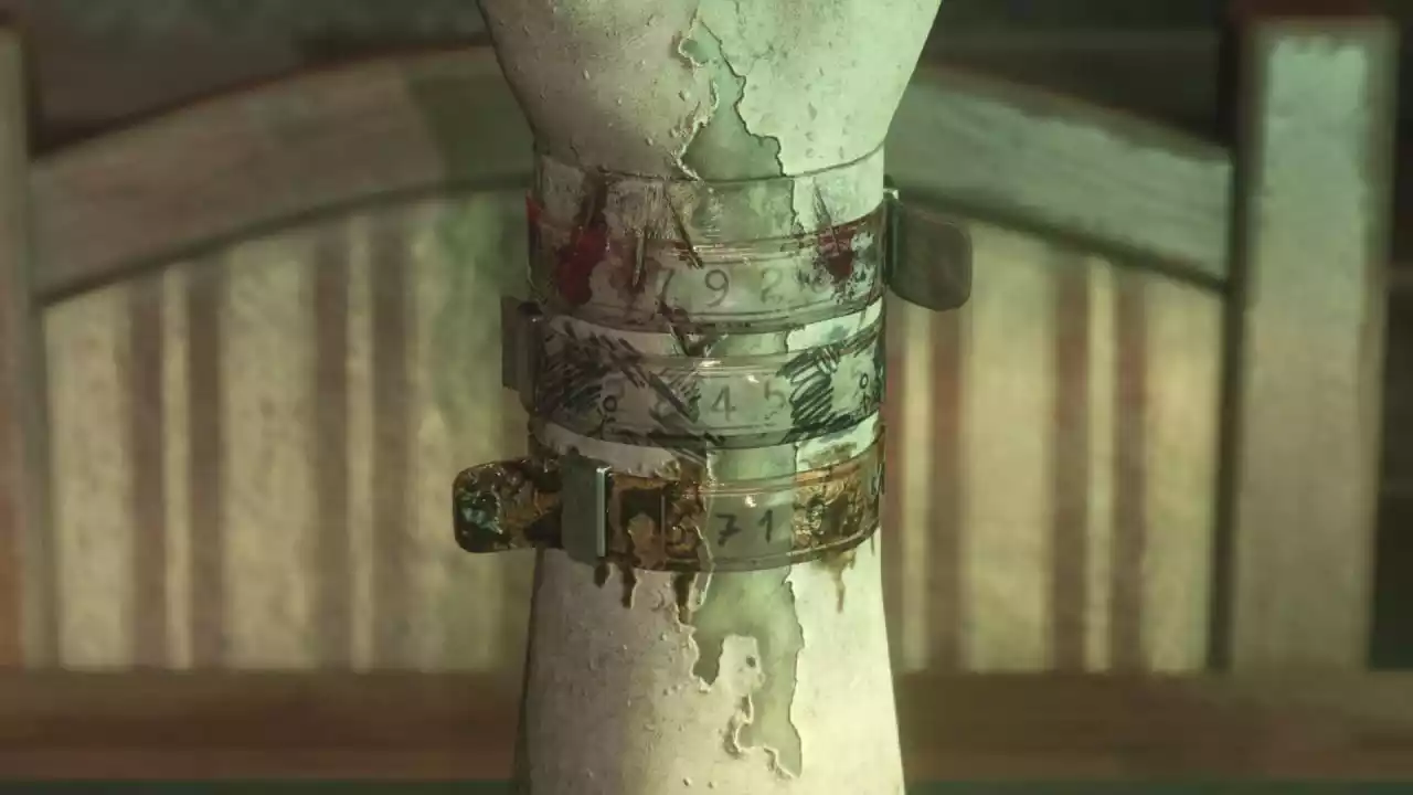 Solução do Puzzle dos braceletes na Mão ordem silent hill 2 remake