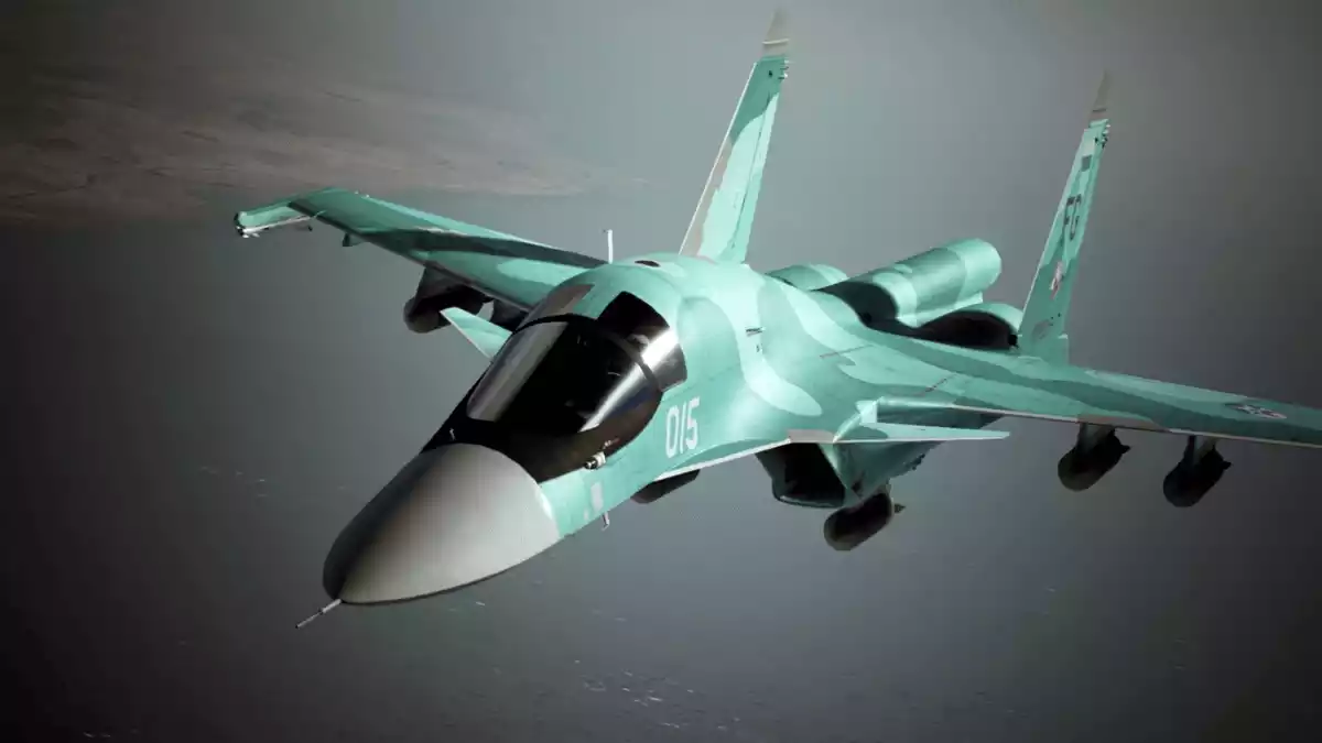 Su 34 Fullback Aeronaves Ace Combat 7