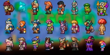 Terraria Como encontrar todos os NPCs