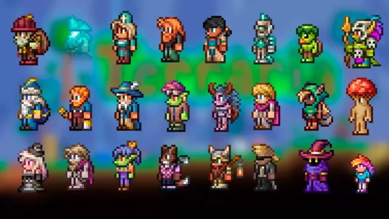 Terraria Como encontrar todos os NPCs