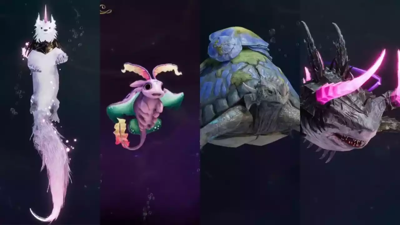 Throne and Liberty Como pegar todos os Swim Morphs