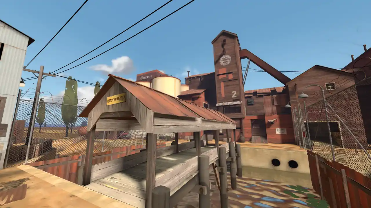 2Fort — Team Fortress 2 mapa 2Fort — Team Fortress 2 mapa