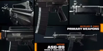 CoD Black Ops 6 Melhor Loadout da ASG 89