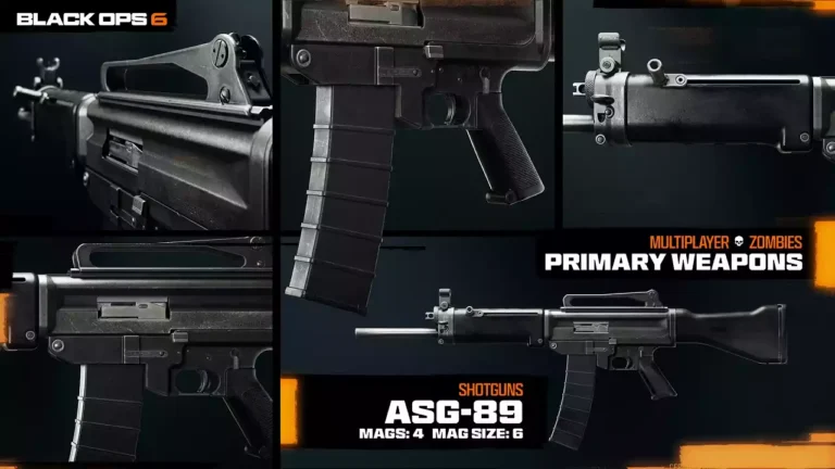 CoD Black Ops 6 Melhor Loadout da ASG 89