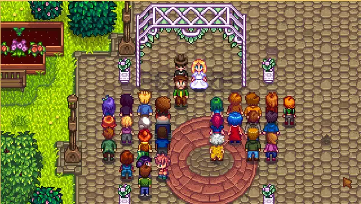 Dia do Casamento Clima Stardew Valley