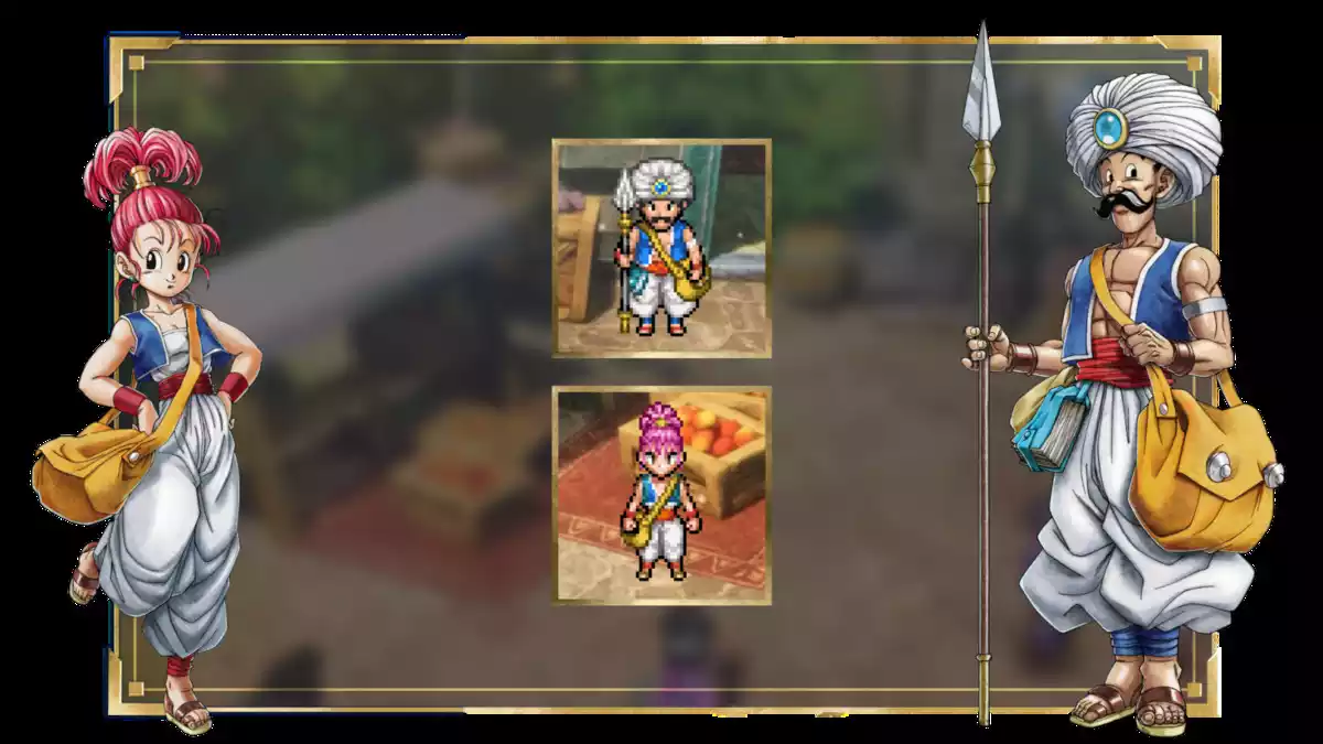 Merchant Dragon Quest III HD 2D Remake