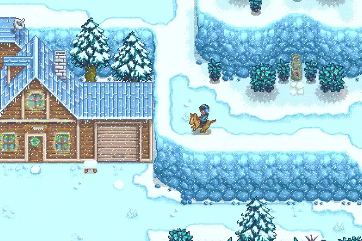 Neve Clima Stardew Valley