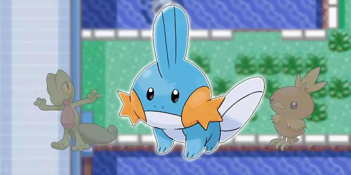 Pokémon Geração Três Mudkip Treecko Torchic