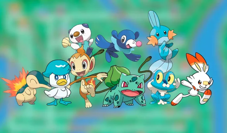 Pokémon: Melhores Iniciais de Cada Geração