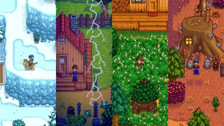 Stardew Valley todos climas efeitos