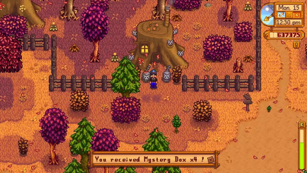 Vento Outono Clima Stardew Valley