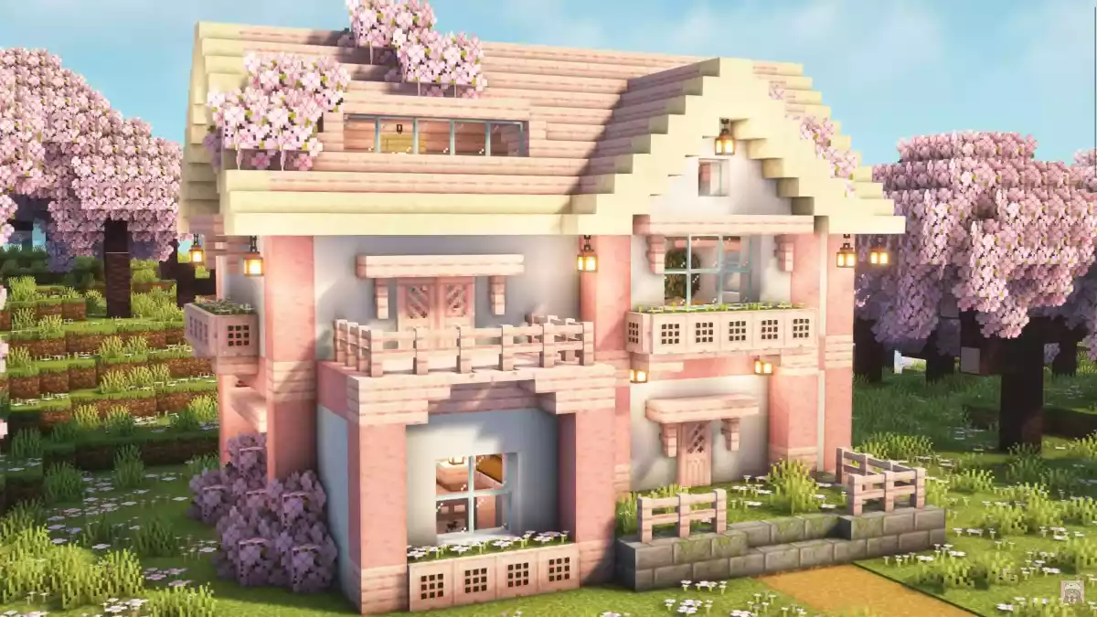 cherry blossom house