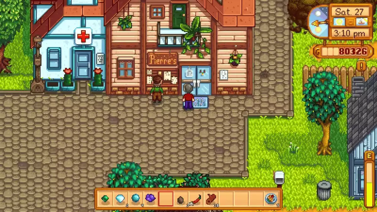 Armazem do Pierre Stardew Valley