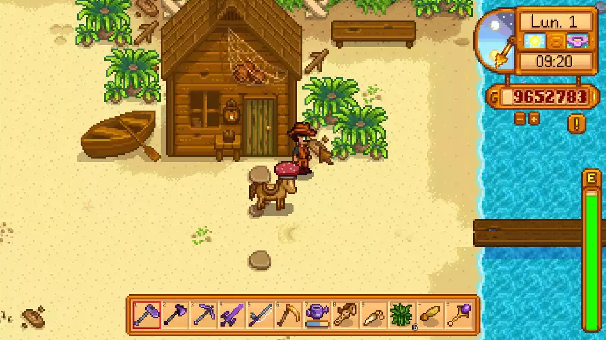 Cabana do Elliott Stardew Valley