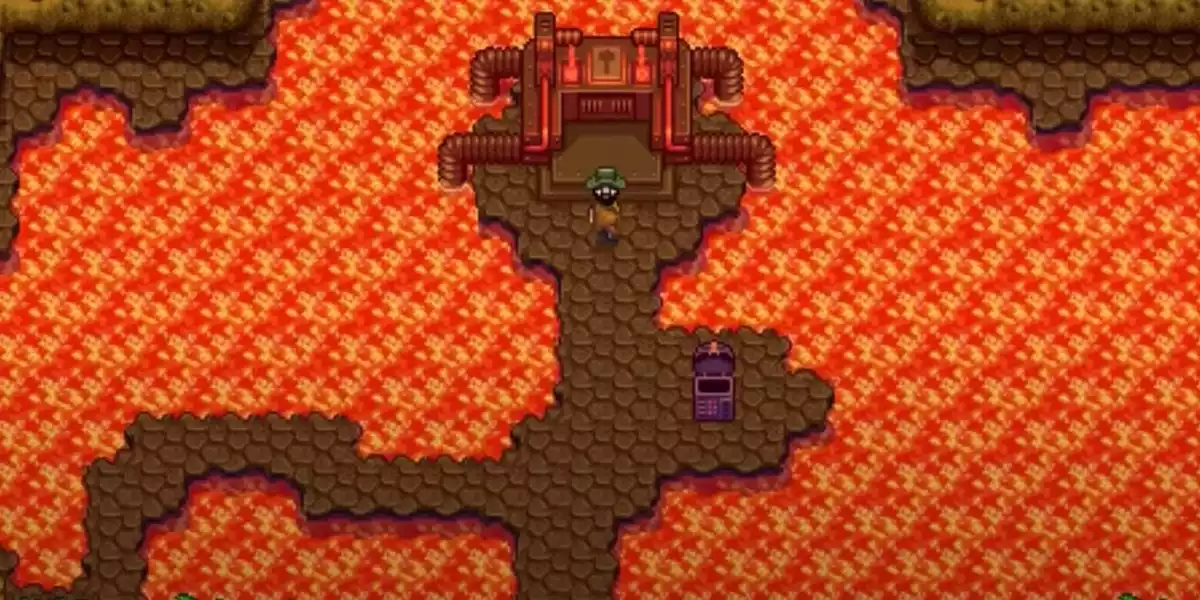 Caverna do Vulcao Stardew Valley