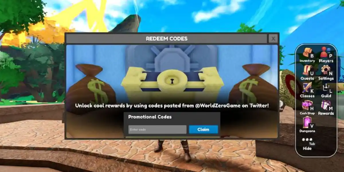 Como Resgatar Códigos World Zero Roblox Como Resgatar Códigos World Zero Roblox