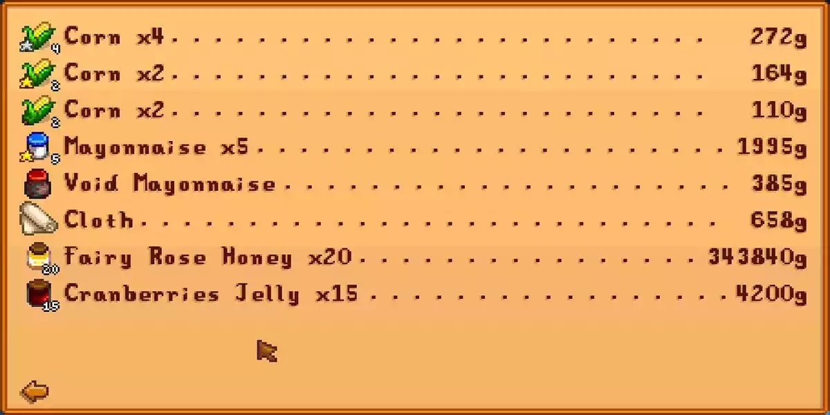 Fairy Rose Honey Stardew Valley