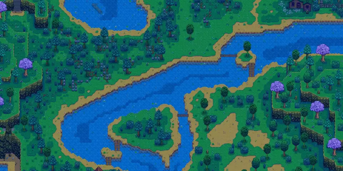 Floresta Cinzaseiva Stardew Valley